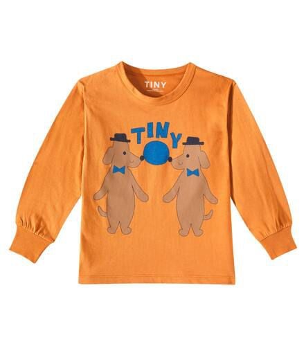 Bedrucktes T-Shirt Tiny Dogs aus Baumwolle - Tinycottons - Modalova