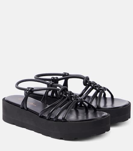 Hebe platform leather sandals - Gianvito Rossi - Modalova