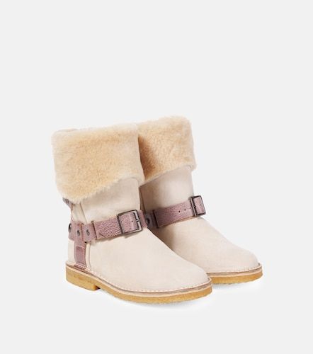 PèPè Botas de ante con forro de borrego - PePe - Modalova