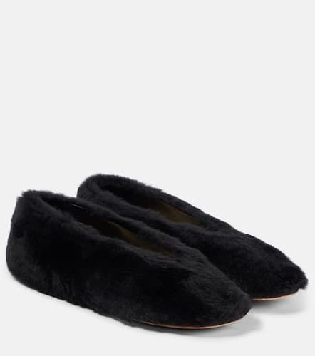 Le Monde Béryl Mary-Jane-Ballerinas Luna aus Shearling - Le Monde Beryl - Modalova