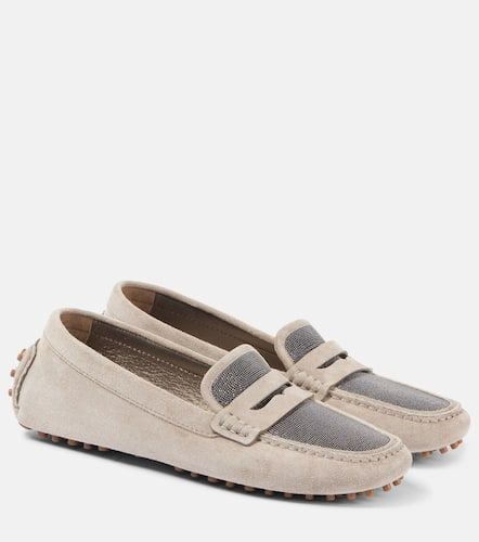 Brunello Cucinelli Suede loafers - Brunello Cucinelli - Modalova