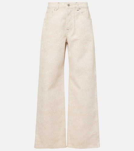 Jeans anchos efecto cocodrilo - Jacquemus - Modalova