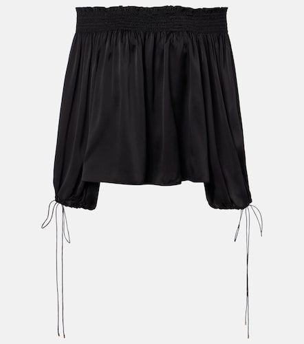 Chloé Top de satén de seda - Chloe - Modalova