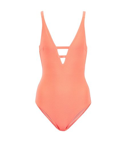 Textured cutout-effect swimsuit - Heidi Klein - Modalova