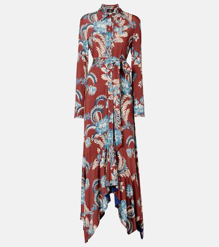 Etro Floral asymmetric shirt dress - Etro - Modalova