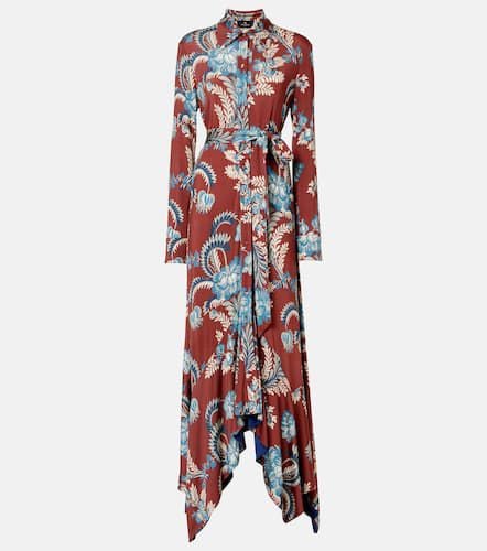 Vestido camisero asimétrico floral - Etro - Modalova