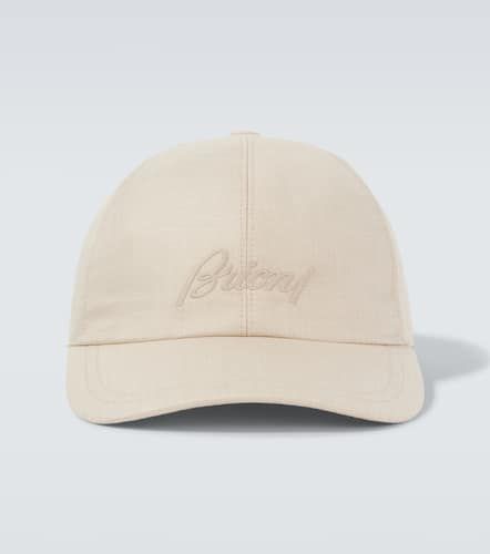 Silk, cashmere, and linen baseball cap - Brioni - Modalova