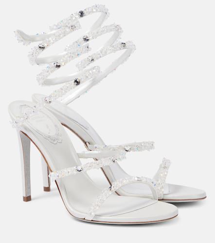 Embellished leather sandals - Rene Caovilla - Modalova