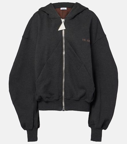 The Attico Cotton fleece hoodie - The Attico - Modalova