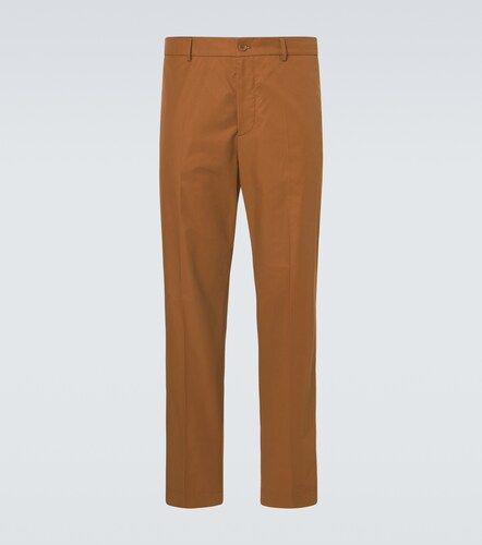 Moncler Cotton-blend straight pants - Moncler - Modalova
