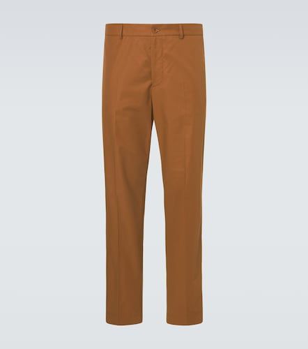 Pantaloni regular in misto cotone - Moncler - Modalova
