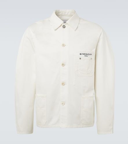 Givenchy Logo cotton canvas jacket - Givenchy - Modalova