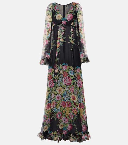 Etro Abito lungo in chiffon di seta - Etro - Modalova