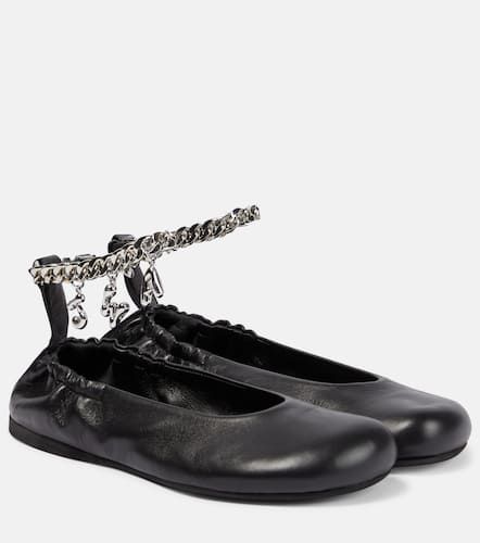 Bailarinas Charm de piel - JW Anderson - Modalova