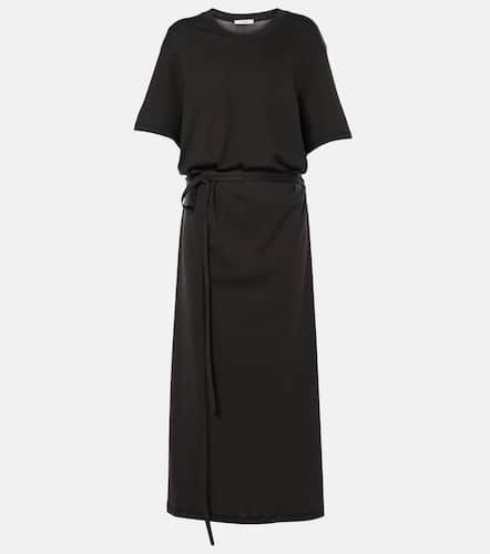 Belted cotton jersey midi dress - Lemaire - Modalova