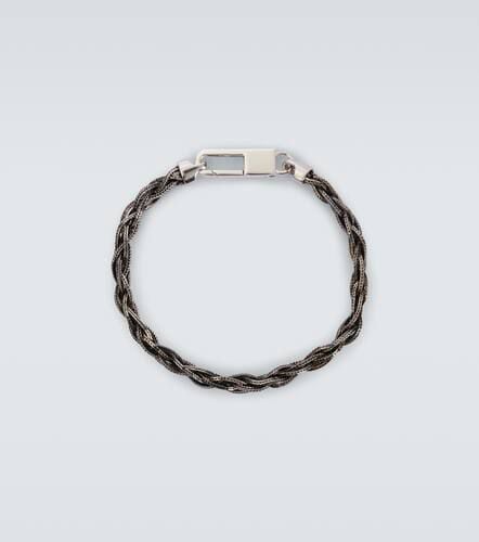 Pulsera trenzada de plata - Giorgio Armani - Modalova