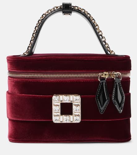 Beauty case in velluto con cristalli - Roger Vivier - Modalova