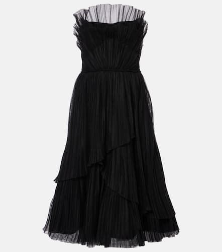 Dorea plissÃ© tiered cocktail dress - Costarellos - Modalova