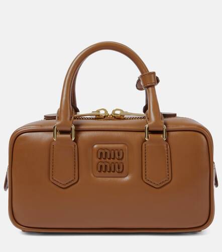 Arcadie Small leather tote bag - Miu Miu - Modalova