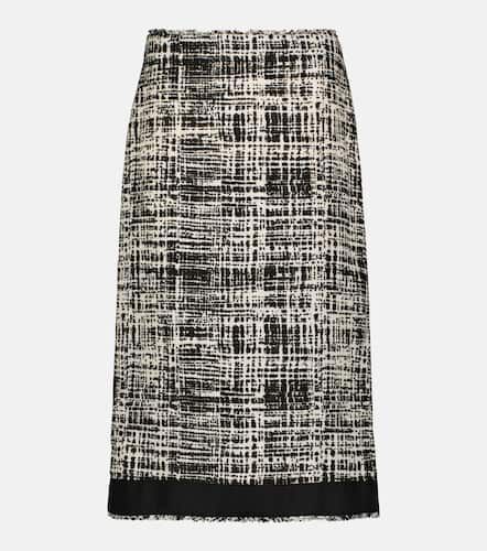 Prada Falda midi de tweed - Prada - Modalova