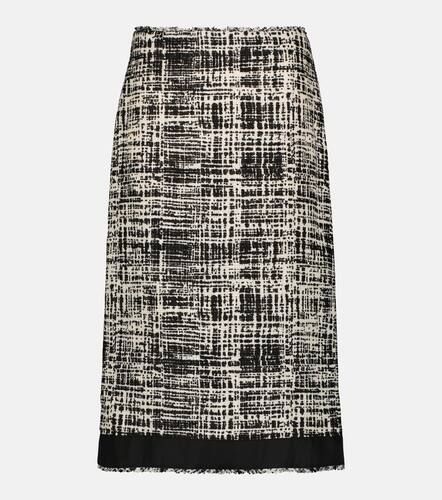 Prada Tweed midi skirt - Prada - Modalova