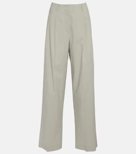 Gaugin high-rise wide-leg cotton pants - The Row - Modalova