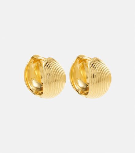 Pendientes reversibles de plata de ley bañados en oro de 18 ct - Sophie Buhai - Modalova