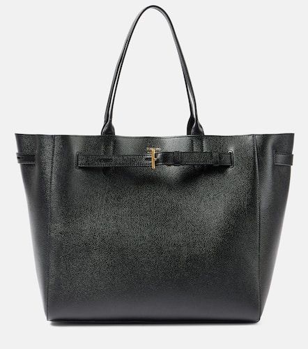Tara Large grained leather tote bag - Tom Ford - Modalova