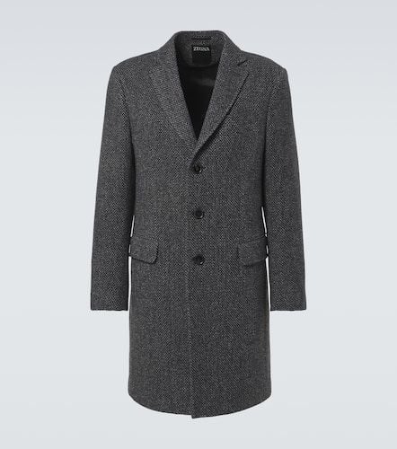 Zegna Wool and cashmere overcoat - Zegna - Modalova