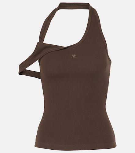 Courrèges Tank top de mezcla de algodón - Courreges - Modalova