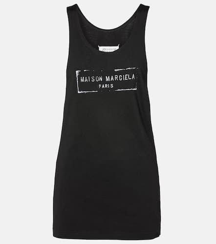 Maison Margiela Tank top con logo - Maison Margiela - Modalova