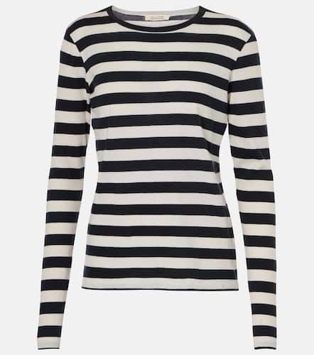 Striped cotton jersey T-shirt - Nili Lotan - Modalova