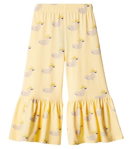 Ducks ruffled cotton pants - Tinycottons - Modalova