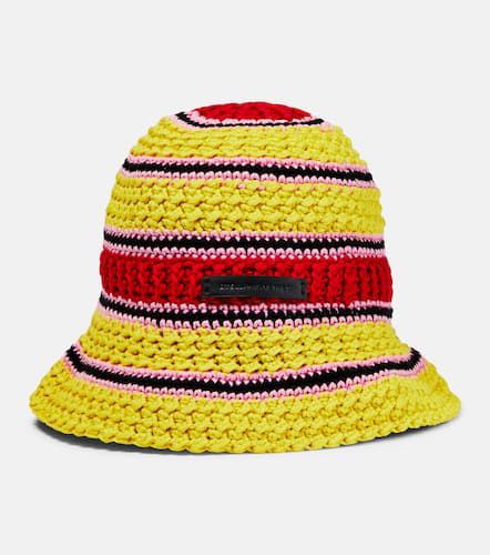 Logo cotton crochet bucket hat - Stella McCartney - Modalova