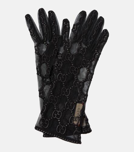 Bestickte Handschuhe GG aus Tüll - Gucci - Modalova