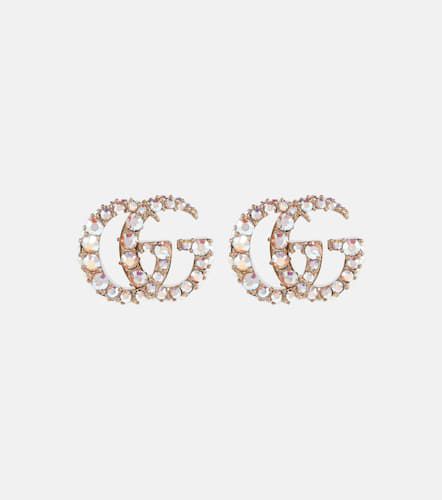 Gucci Orecchini con cristalli GG - Gucci - Modalova