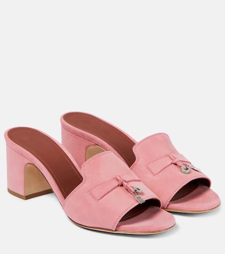 Mules Summer Charms in suede - Loro Piana - Modalova