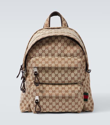 Gucci Mochila Medium de lona GG - Gucci - Modalova