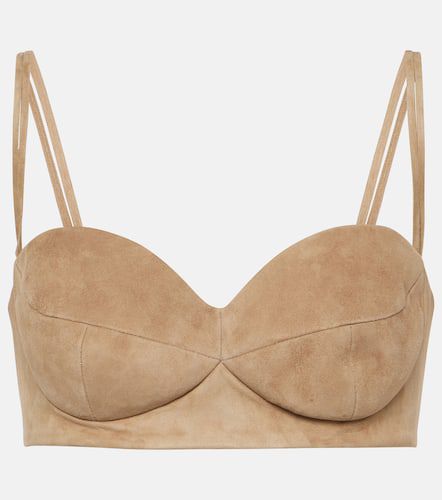 Magda Butrym Suede bra top - Magda Butrym - Modalova