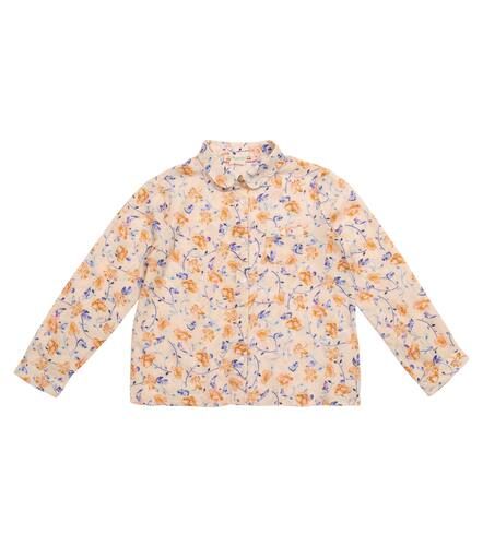 Camisa Pea de sarga de algodón floral - Bonpoint - Modalova