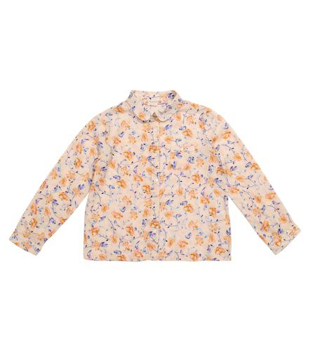 Camisa Pea de sarga de algodón floral - Bonpoint - Modalova