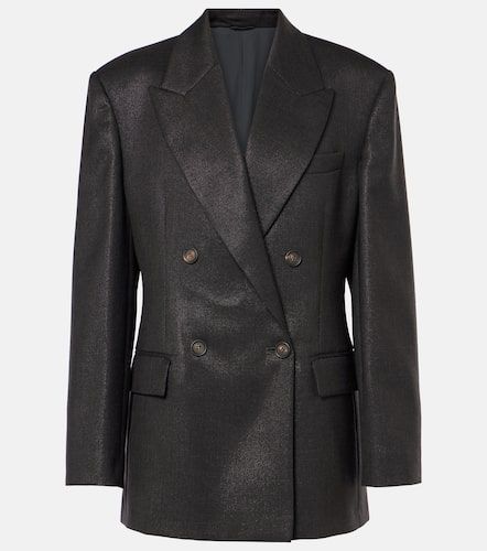 Blazer in misto lana - Brunello Cucinelli - Modalova