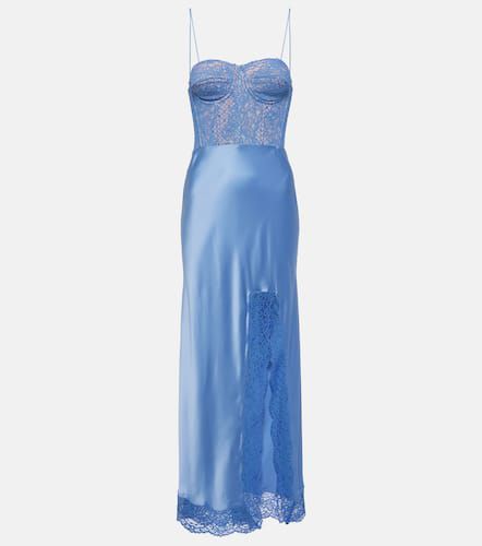 Larisa lace-trimmed silk maxi dress - Rebecca Vallance - Modalova