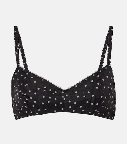 SIR Top de seda con lunares - SIR - Modalova