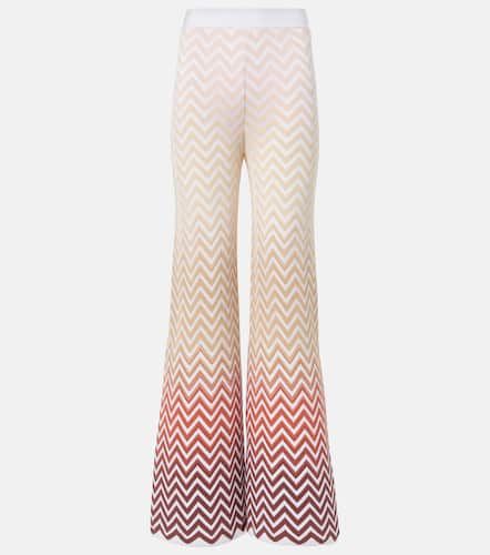 Pantalones flared de mezcla de algodón - Missoni - Modalova