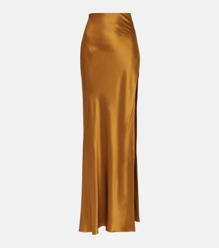 Asymmetric silk satin maxi skirt - The Sei - Modalova