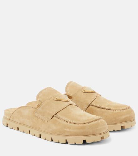 Prada Suede mules - Prada - Modalova