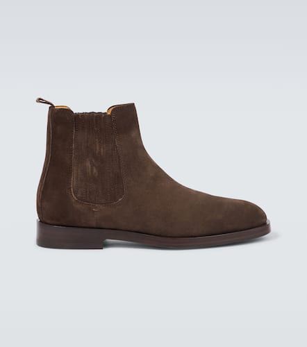 Stivaletti Chelsea in suede - Brunello Cucinelli - Modalova