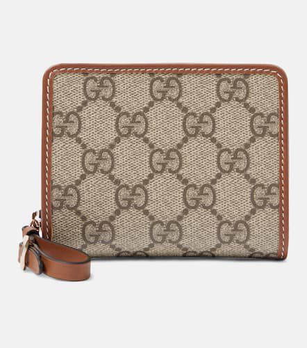 Cartera GG Canvas Mini con piel - Gucci - Modalova