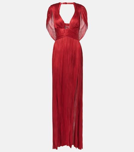 Laurel caped silk gown - Maria Lucia Hohan - Modalova